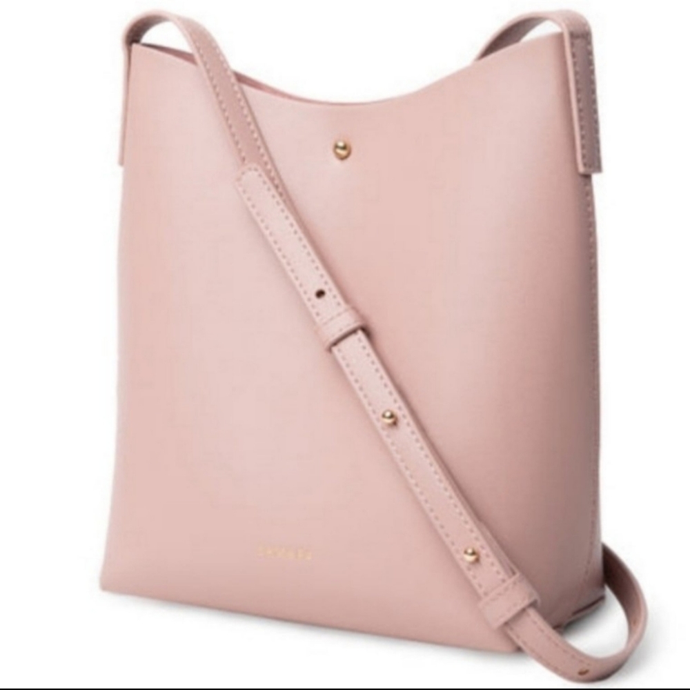 NWT Samara Shoulder Bag -Peony (100% Vegan Leather) - Picture 1 of 6